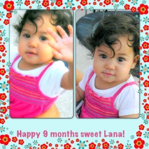 Lana@9 months